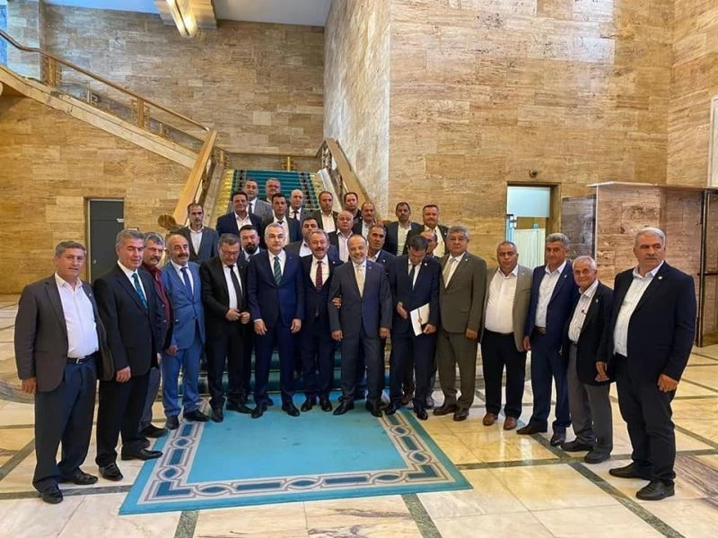 Köy muhtarları Köşk-Ödemiş yolu için Ankara’ya çıkarma yaptılar
