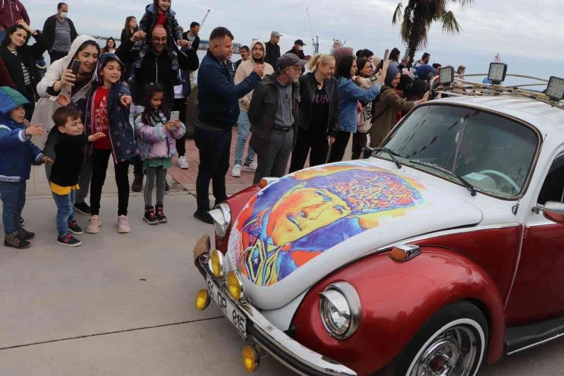 Samsun’da vosvos konvoyu
