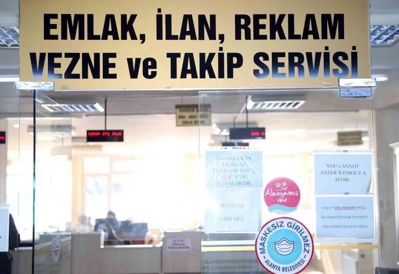 Alanya Belediyesi vezneleri öğlen arasında da çalışacak
