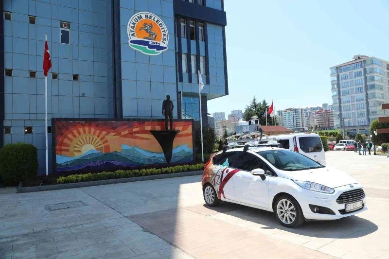 Atakum sokaklarına 360 derece bakış
