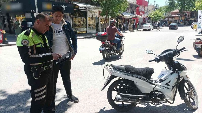 Motosiklet denetimleri sıklaştırıldı
