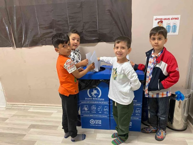 Öğrencilere çevre bilinci aşılanıyor
