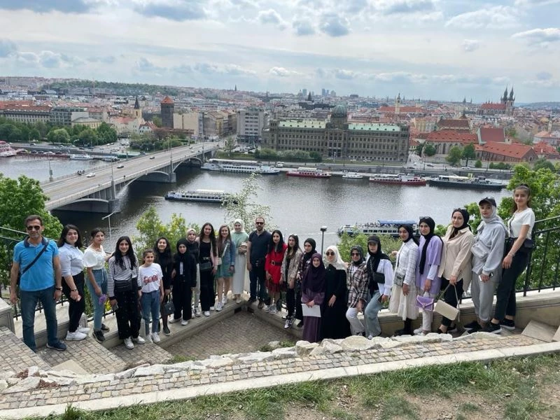 Muradiyeli öğrenciler Çek Cumhuriyeti’nde staj yaptı
