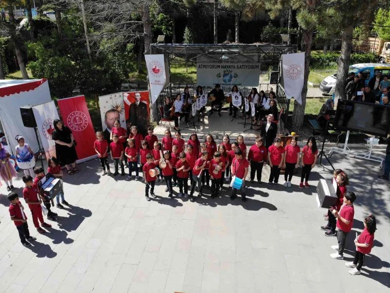 Nevşehir’de ‘Atmıyorum, Hayata Katıyorum’ sergisi açıldı
