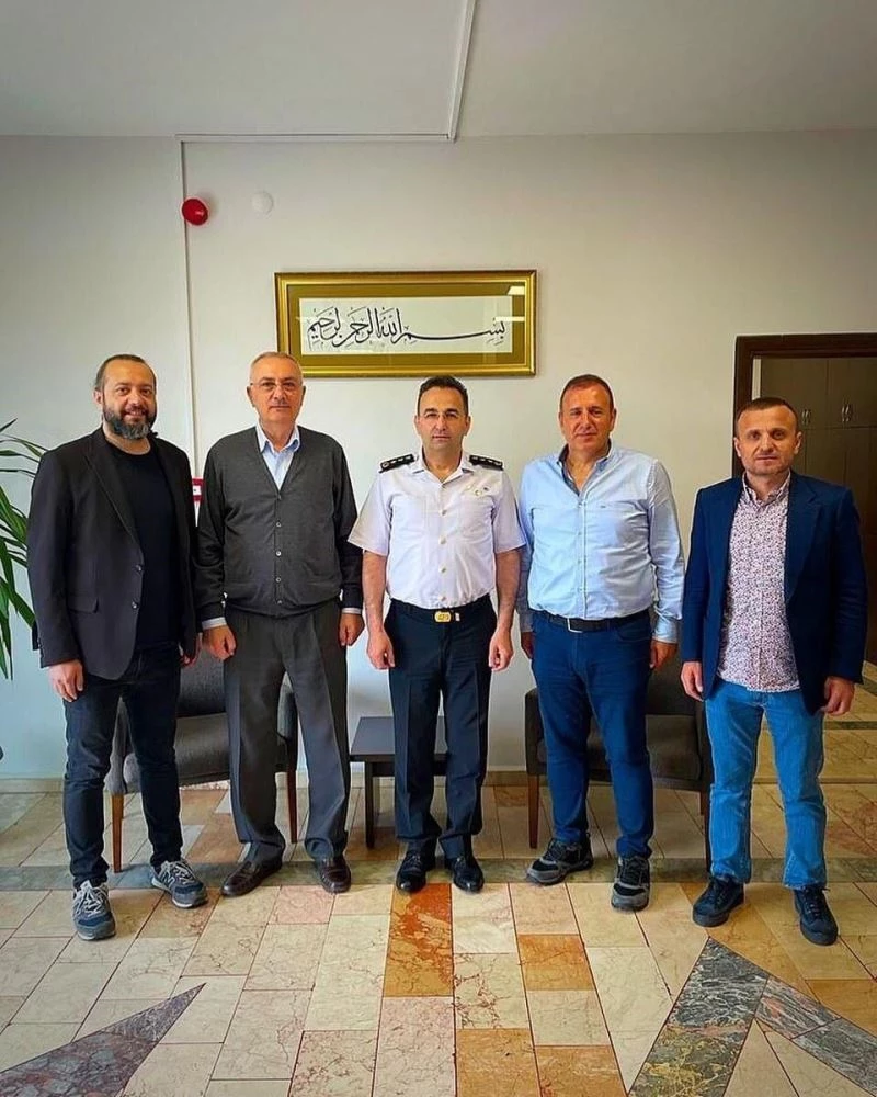 İl Jandarma Komutanı Albay Adem Şen’den Arsin OSB’ye ziyaret
