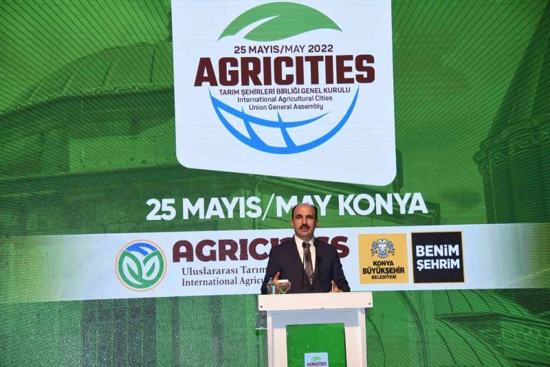 Başkan Altay Uluslararası Tarım Şehirleri Birliği Başkanlığı’na yeniden seçildi
