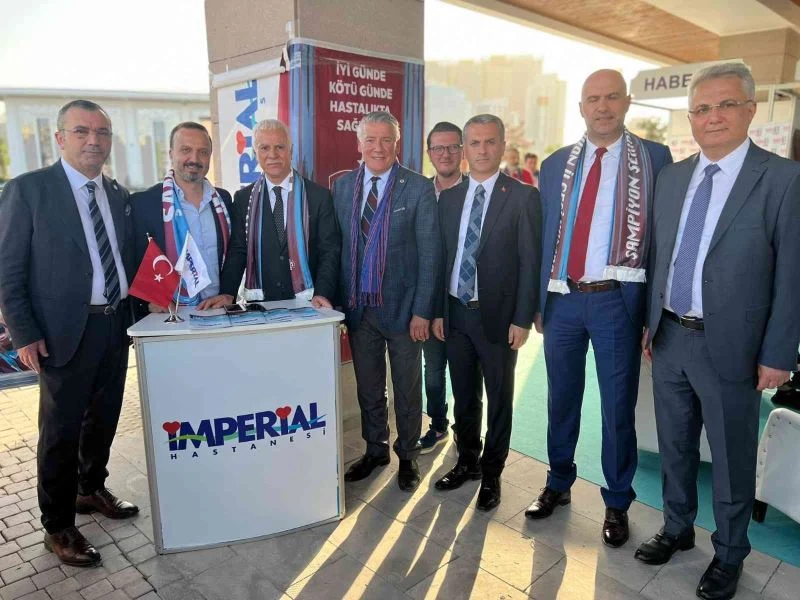 Trabzon Tanıtım Günleri’nde İmperial Hastanesi’nin standına yoğun ilgi
