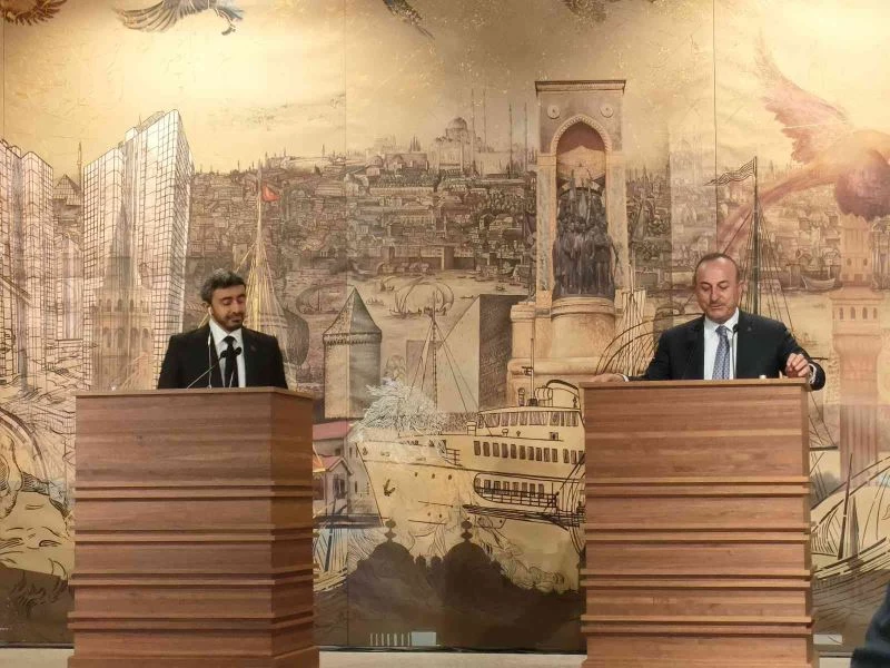 Dışişleri Bakanı Çavuşoğlu, BAE’li mevkidaşı Al Nahyan ile bir araya geldi
