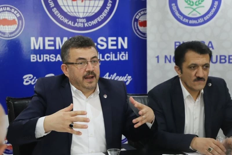 Eğitim Bir-Sen Bursa 1 Nolu Şube üyeleri bayramlaştı
