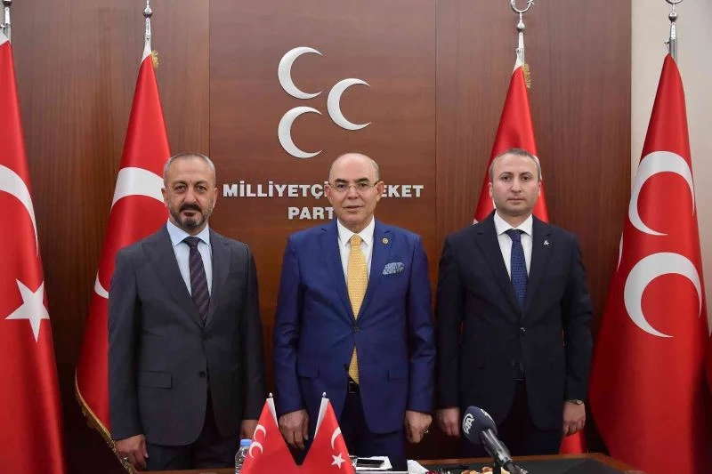 MHP, siyasi partiler ile video konferans aracılığıyla bayramlaştı
