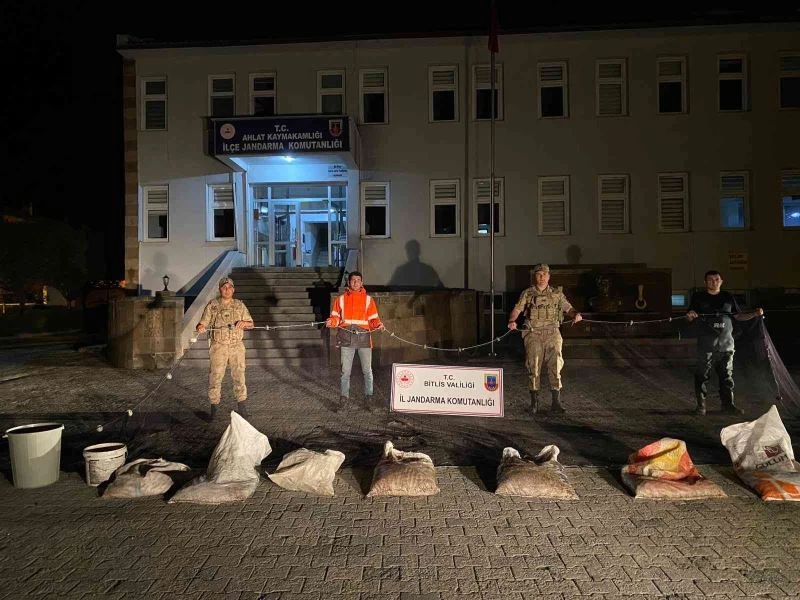 Kaçak balık avlayan şahsa 2 bin 525 TL para cezası
