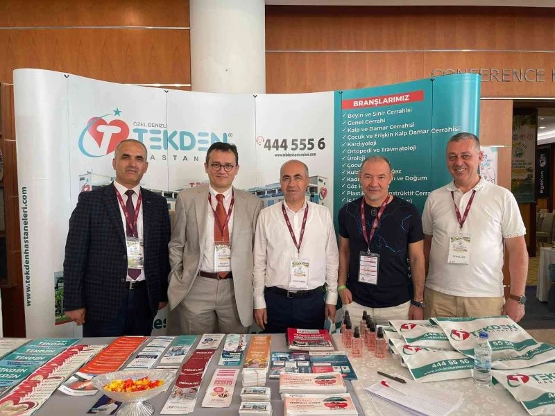 Aile Hekimliği Kongresinde Tekden Hastanesi standına yoğun ilgi
