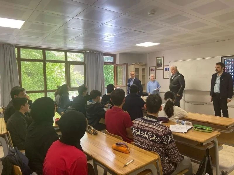 Vali Epcim’den LGS öncesi öğrencilere ziyaret
