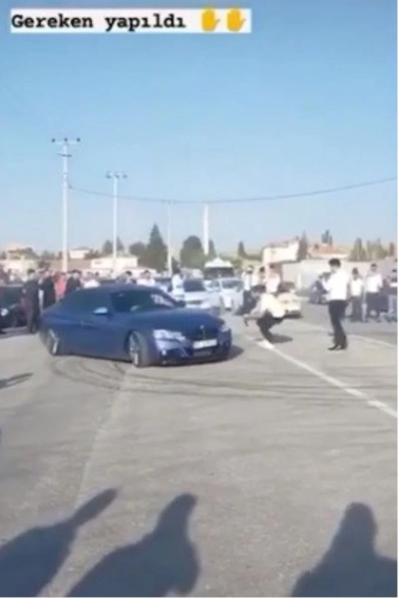 Düğün konvoyunda dirft atan sürücülere 36 bin 500 lira ceza
