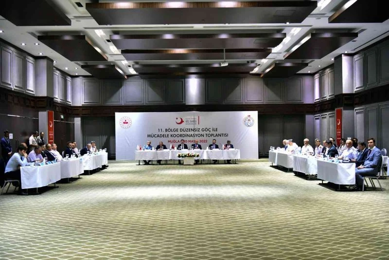 Düzensiz göçle mücadele koordinasyon toplantısı Bodrum’da yapıldı
