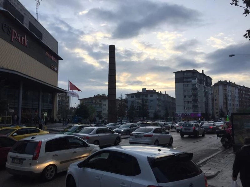 Bayram trafiği Eskişehirlilere zor anlar yaşattı
