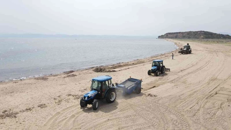 Ayvalık’ta sahiller turizm sezonuna hazırlanıyor
