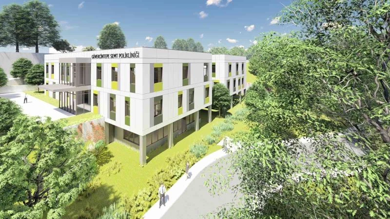 Başakşehir’de Güvercintepe Semt Polikliniği’nde çalışmalar sürüyor
