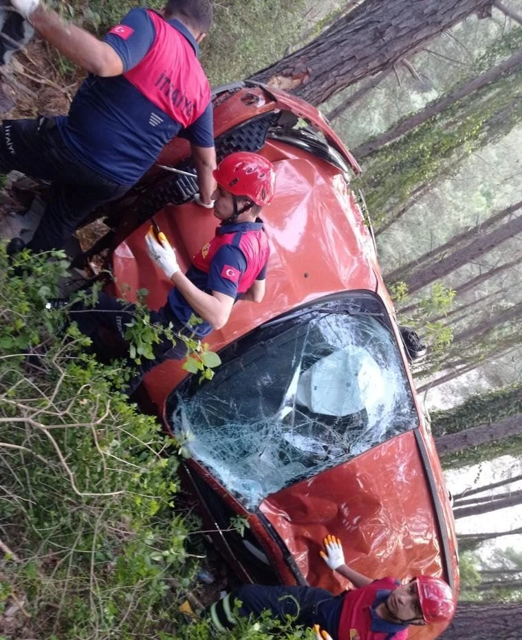 Zorkun Yolunda Kaza:2 yaralı