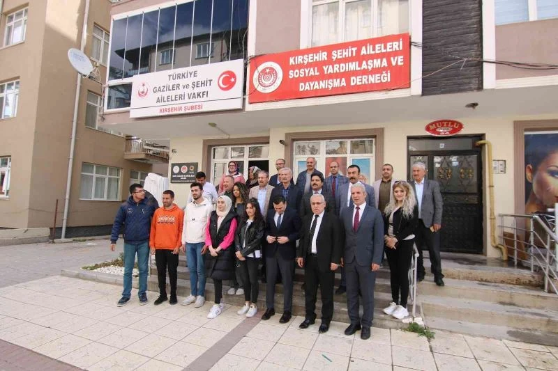 Şehit Aileleri Derneği Kırşehirli şehitlerin ailelerine 5 yılda 5. projeyi hazırladı

