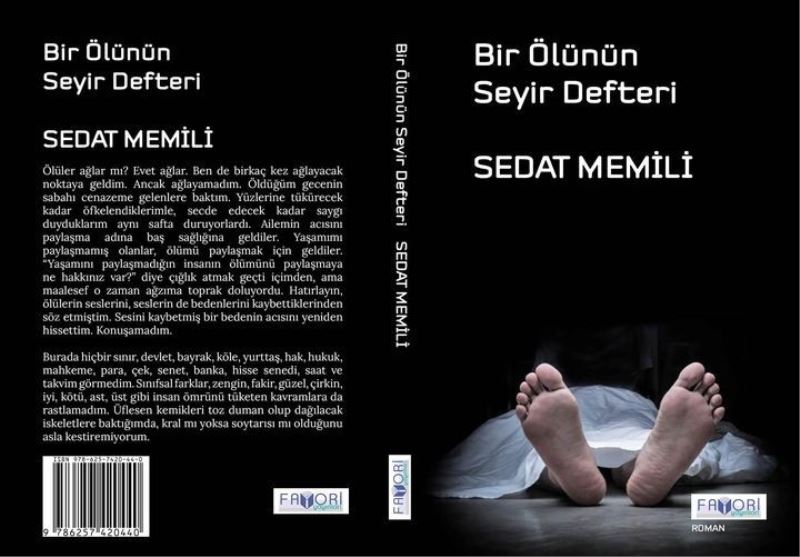 Sedat Memili’nin “Bir Ölünün Seyir Defteri” isimli yeni kitabı yayınlandı
