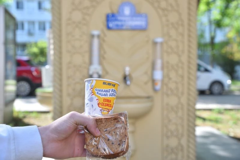 Çorba çeşmeleri glütensiz aktı
