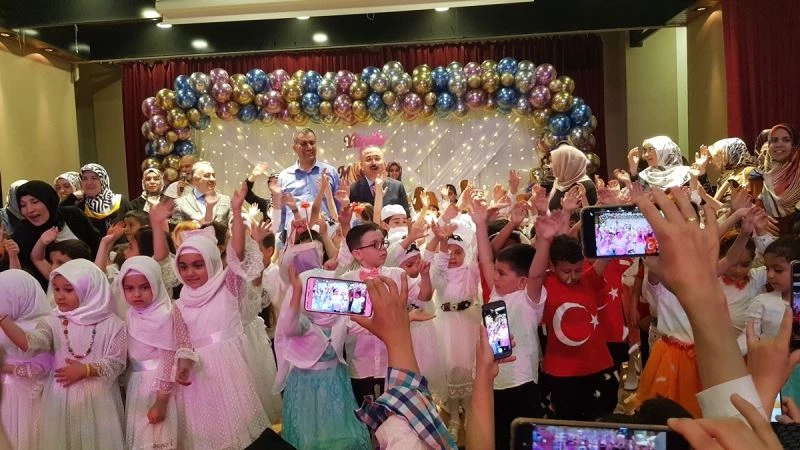 Yüreğir’de 4-6 yaş Kur’an kurslarından yıl sonu etkinliği
