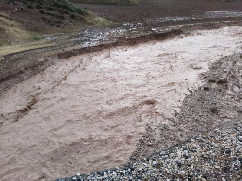 Nallıhan’da dereler taştı, tarım arazileri su altında kaldı
