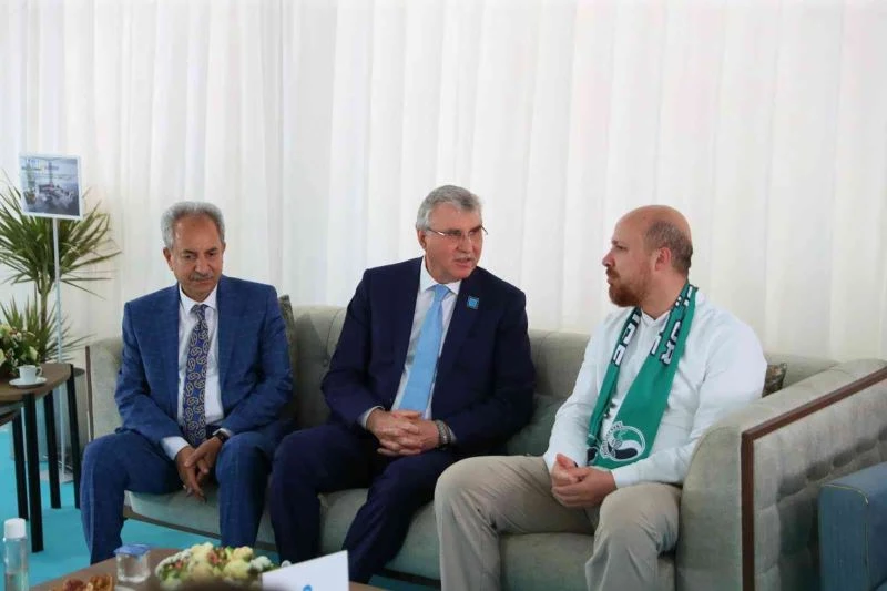 Başkan Yüce, Bilal Erdoğan’la Sakarya kültürünü konuştu
