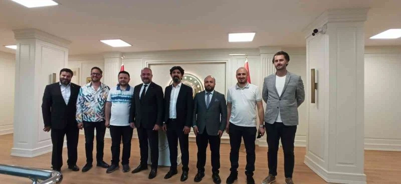 Turizm ve sanayi sektörünün gelişmesi için hazırlanan projeler görüşüldü
