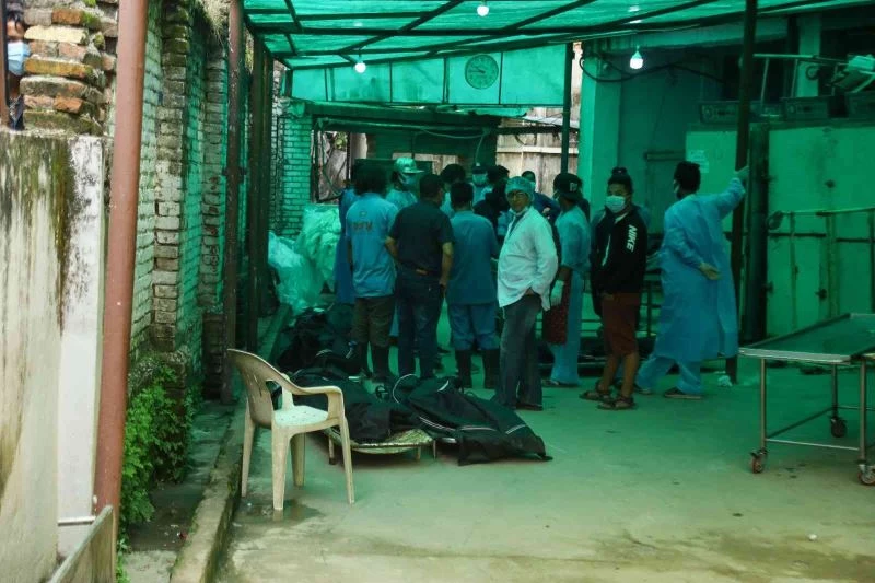 Nepal’deki uçak kazasında hayatını kaybedenler için cenaze töreni
