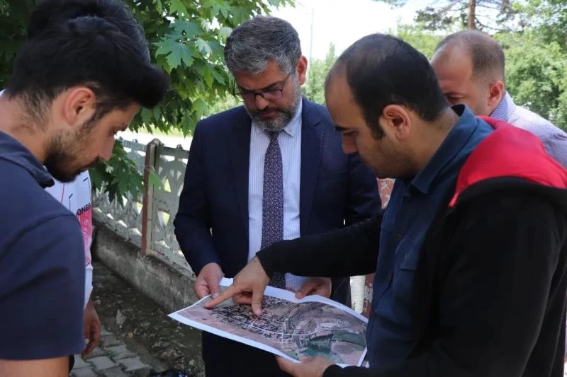 Beşevler-Vezirhan karayolunda yapım ve genişletme çalışmalarına başlanıldı
