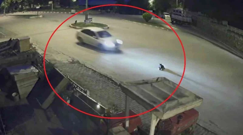 Yolun ortasında yatan köpeği ezdi, hiçbir şey olmamış gibi yoluna devam etti
