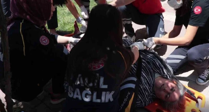 Eşiyle kavga eden polis araya giren kayınvalidesini vurdu
