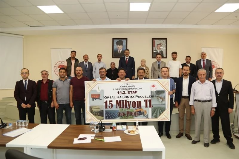 Kütahya’da 386 projeye 15 milyon TL’lik hibe desteği
