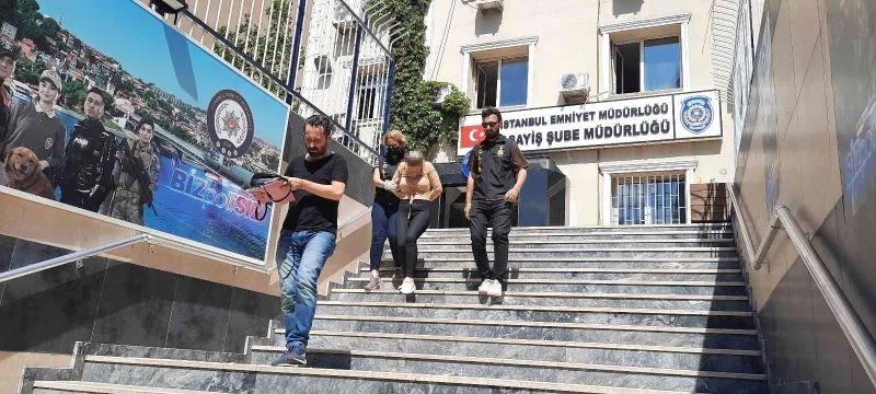 Kartal’da  67 suç kaydı olan kadın, evden çaldığı 8 bin 665 lira ile yakalandı
