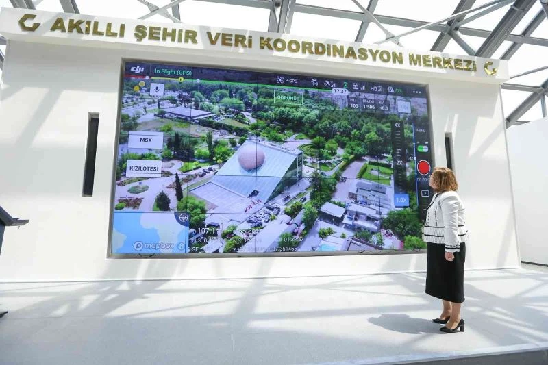 Gaziantep akıllı şehir alt yapısıyla kentin her noktasını takip edecek
