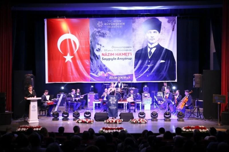 Aydın Büyükşehir Belediyesi Nazım Hikmet’i andı
