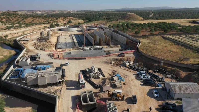 Nizip İleri Biyolojik Atık Su Arıtma Tesisi’nin yüzde 40’ı tamamlandı
