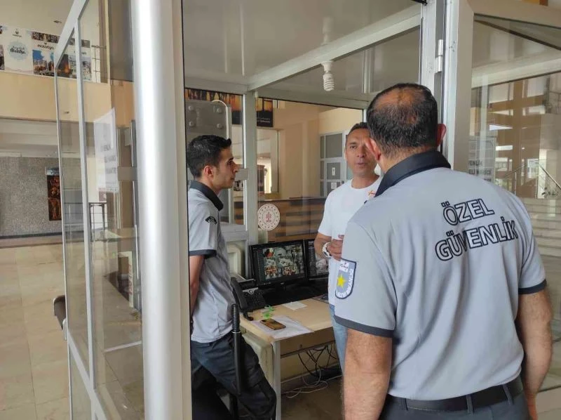 Özel güvelik görevlilerine denetim
