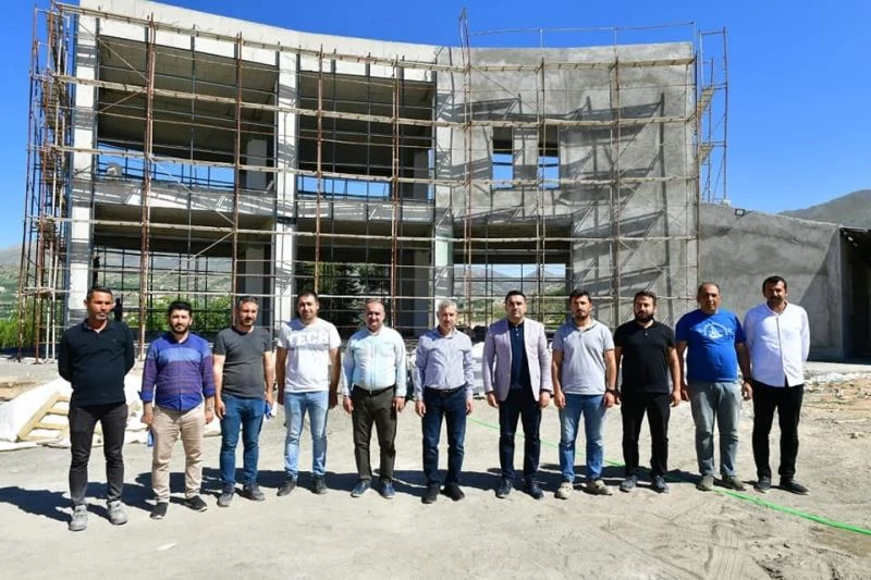 ‘ Şahintepe macera parkı ve sosyal tesisleri’ hızla yükseliyor
