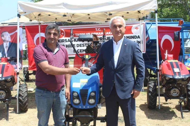 16 ilçede uygulanacak olan 19.7 milyon liralık bütçeli projede makine ekipmanların dağıtımı başladı
