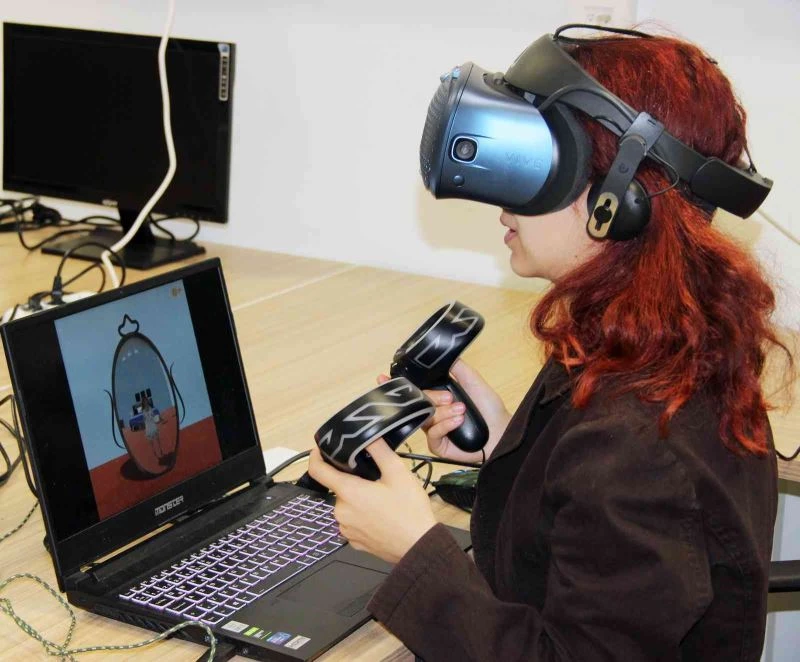 Engelli kuzeni ilham kaynağı oldu, birincilik aldı
