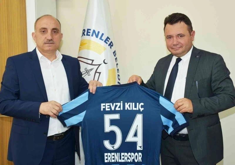 Başkan Kılıç, Erenlerspor’u misafir etti
