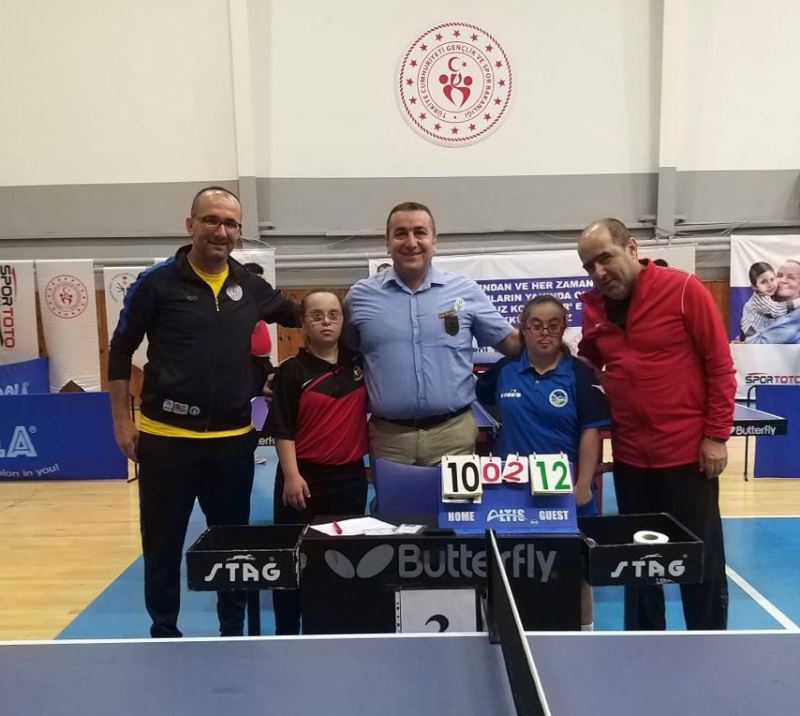 Özel sporcuların ter döktüğü yarışmada Türkiye 3’üncüsü oldular
