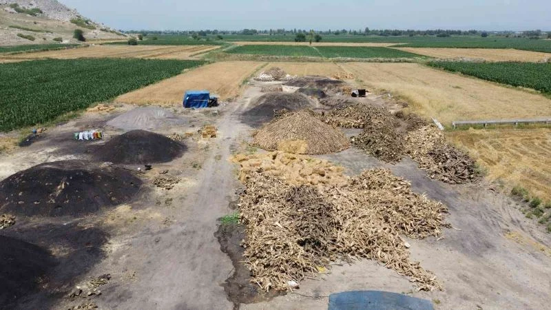 Narenciye odunlarının zorlu kömüre dönüşümü
