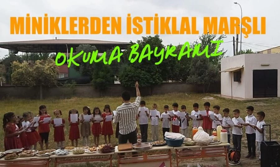 Minikler Okuma Bayramında Öyle Bir İstiklal Marşı Okudular Ki!