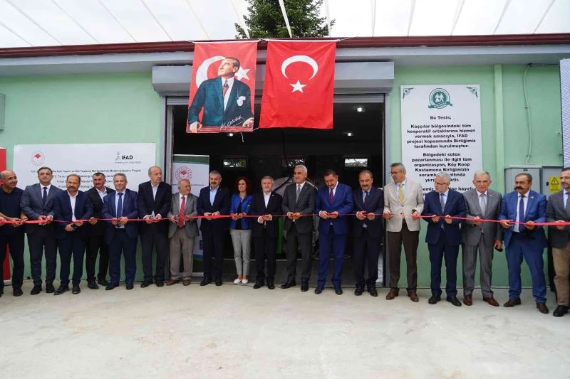 4 bin 275 çiftçinin yararlanacağı süt toplama merkezi açıldı
