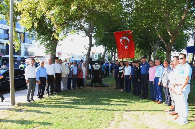 Şehidin ismi caddeye verildi
