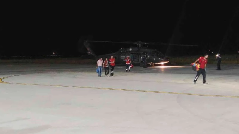 Polis helikopteri 15 yaşındaki çocuk için gece havalandı
